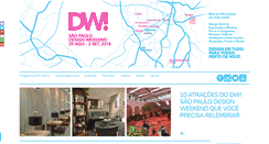 Desktop Screenshot of designweekend.com.br