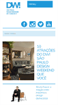 Mobile Screenshot of designweekend.com.br